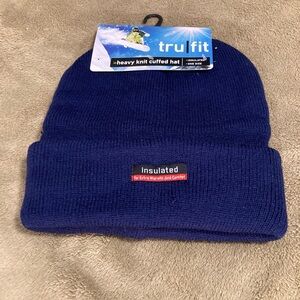 NWT Tru Fit Insulated Heavy Knit Cuffed Hat (#1)